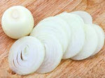 Organic white Onion Sliced