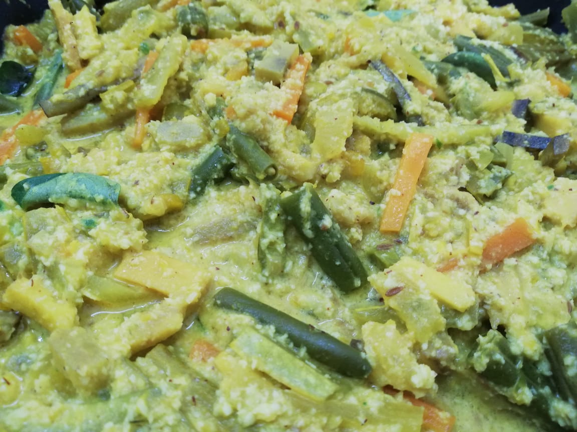 Organic Cut vegetables for Avial GreenDNA® India