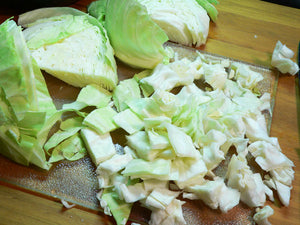 Organic Cabbage Diced