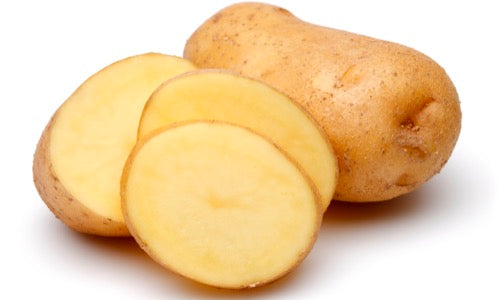 Organic Potato Sliced