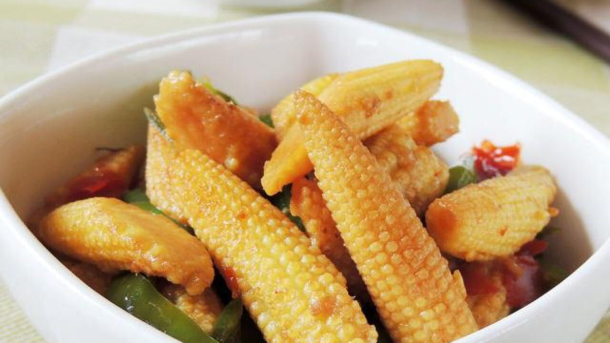 Organic Baby Sweet Corn Steamed GreenDNA® India