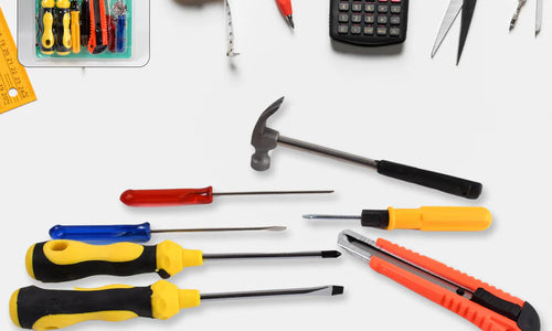 7-Pcs Hand Tool Kit with Magnetic Wristband for Screws & Bolts