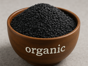 Organic Sesame Seeds Black (Kaale Til)