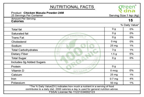 Organic Chicken Masala Powder
