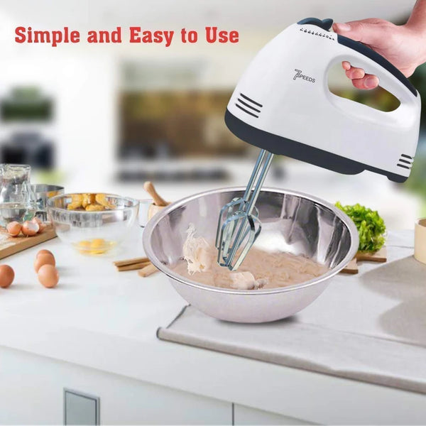 Compact Hand Electric Mixer / Blender for Whipping / Mixing with Attac ...