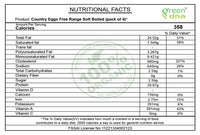 Organic Country Eggs Free Range Soft Boiled (pack of 4)*