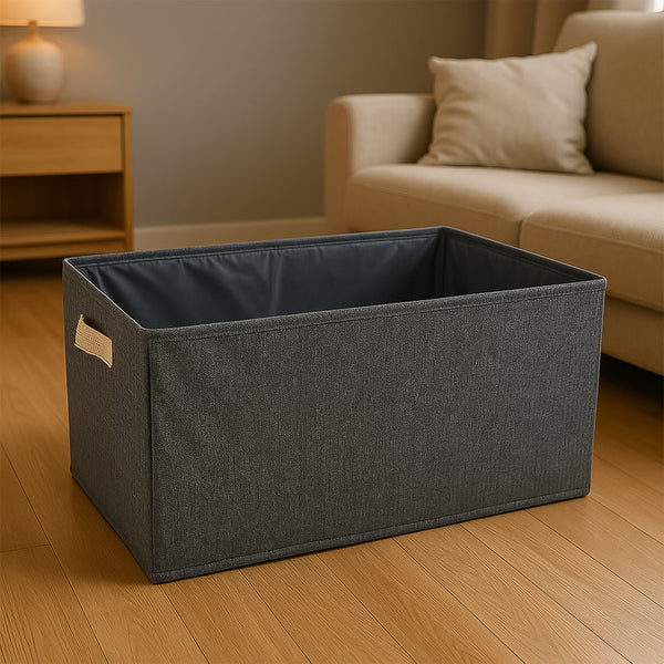 FOLDABLE CLOTH STORAGE BOX WITH HANDLES – GreenDNA® India