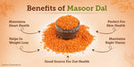Organic Masoor Dal (Gluten-Free)
