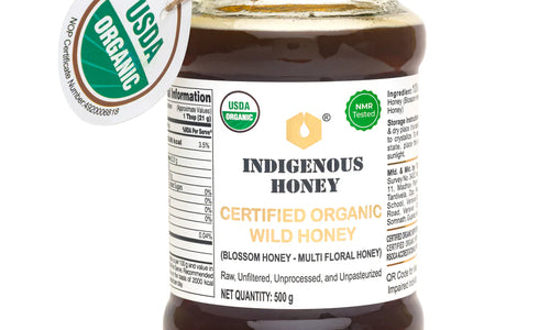 Organic Raw Honey NMR Tested NPOP Organic USDA Certified Pure Natural,Unprocessed