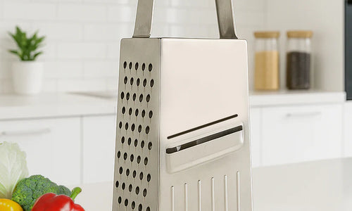 Premium 5-in-1 Stainless Steel Grater and Slicer