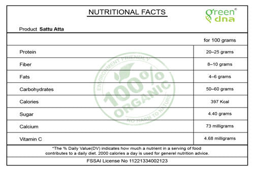 Organic Sattu Atta