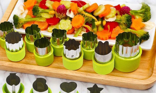 Stainless Steel Cookie Cutter Shapes Set, Baking Cooking Food Decoration (12 Pcs Set)