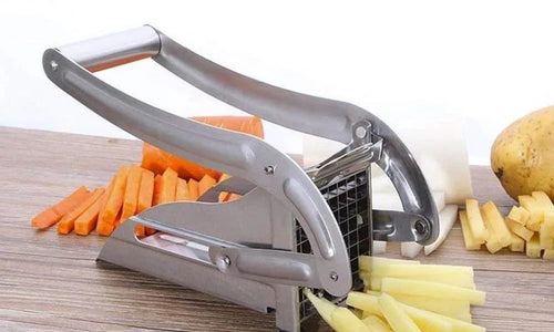 French Fries Potato Chips, Strip Cutter Machine (Stainless Steel)
