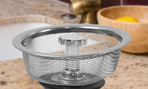 Stainless Steel Sink Strainer Basket (1 Pc)
