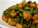 Organic Chopped Potato & French Beans sabji Mix