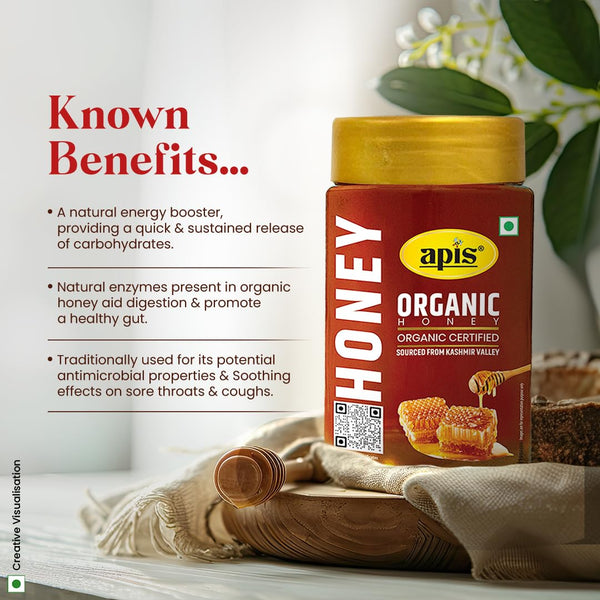 Organic Certified|Kashmir Sourced Honey 100% Pure & Natural