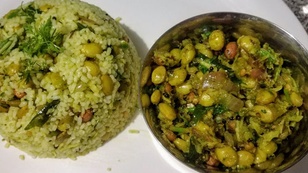 Organic Frozen Avarekai/Avarekallu Beans-Peeled