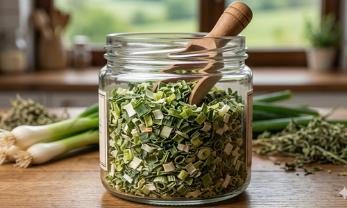 Organic Dehydrated Spring Onion Slices