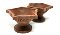 Terracota Flower Diya