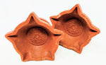 Terracota Flower Diya