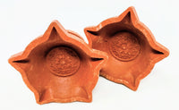 Terracota Flower Diya