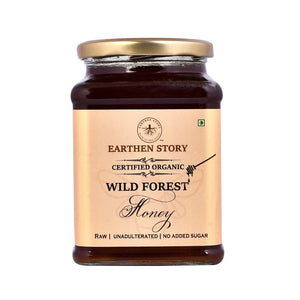 Earthen Story Certified Organic Honey| NMR Tested | Raw & Natural Wild Forest Honey*