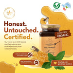 Earthen Story Certified Organic Honey| NMR Tested | Raw & Natural Wild Forest Honey*