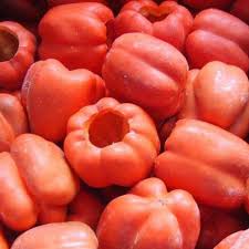 Organic Red Bell Pepper Frozen