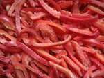 Organic Red Bell Pepper Chopped Frozen