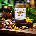 Organic Certified Raw Honey with Immunity Boosters