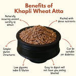 Organic Khapli/Emmer Unpolished Wheat Whole Grains
