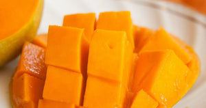 Organic Devgad Alphanso Mango cubes