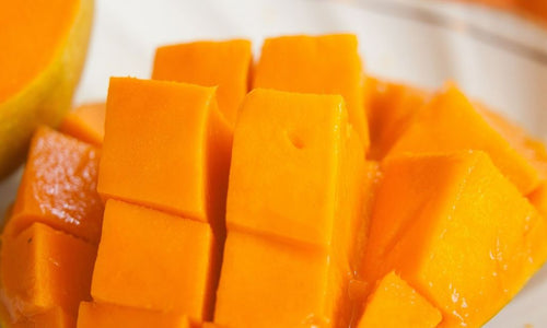 Organic Devgad Alphanso Mango cubes