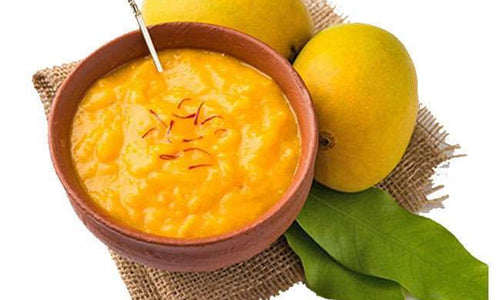 Organic Badami Mango Pulp