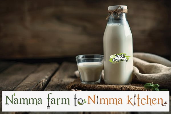 Organic Desi Cow Milk with A2 Protein