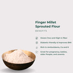 Organic Sprouted Finger Millet-Ragi Flour
