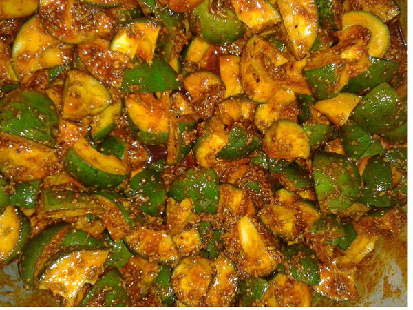 Organic Raw Pickle  Mango (Amlet)-Wholesale