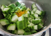 Organic Ridge Gourd Diced