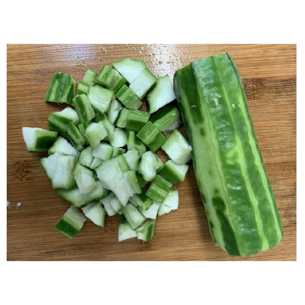 Organic Ridge Gourd Diced