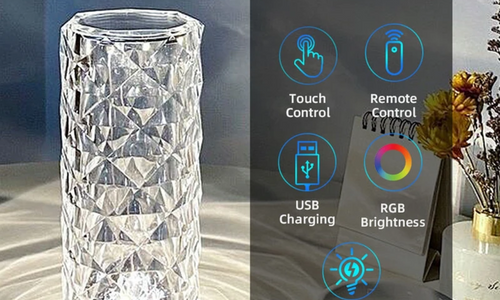 Rose Diamond Table Lamp