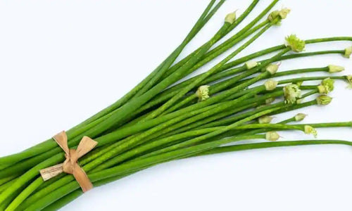 Organic Spring onion flower