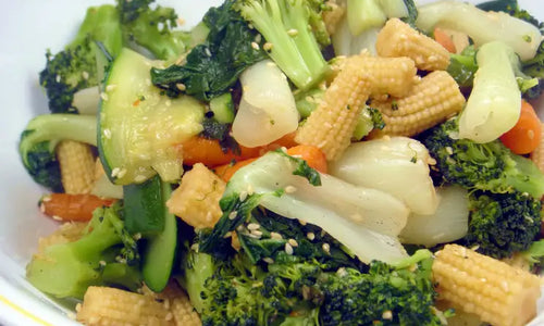Organic Healthy Mix Vegetables Steamed