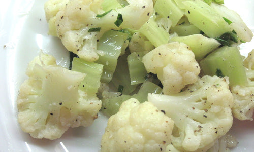 Organic Cauliflower Florets Steamed