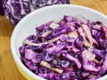 Organic Red Cabbage Steamed