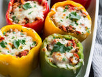 Organic Stuffed Bell Pepper with Cheese & Potato(Mixed)