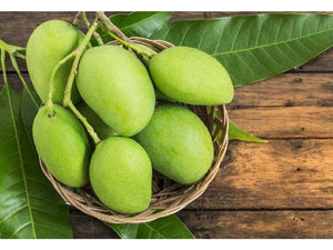 Organic Tender Raw Totapuri  Mango
