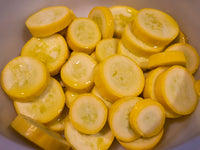 Organic Zucchini Yellow sliced