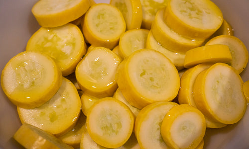 Organic Zucchini Yellow sliced