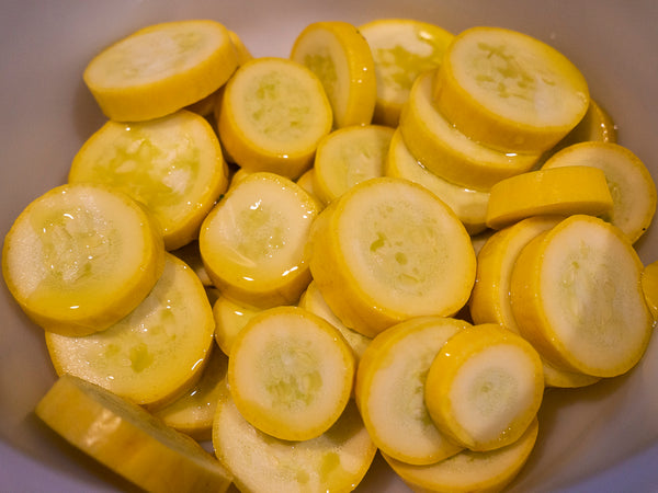 Organic Zucchini Yellow sliced