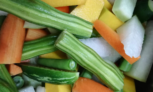 Organic Cut vegetables for Avial